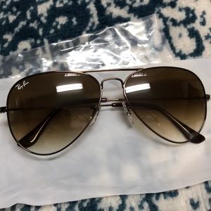 New unisex rayban aviators RB3025 58mm sunglasses